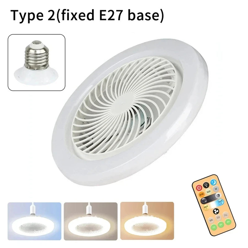 Luminaria de LED com Ventilador (Compre 1 Leve 2) Meu Lar