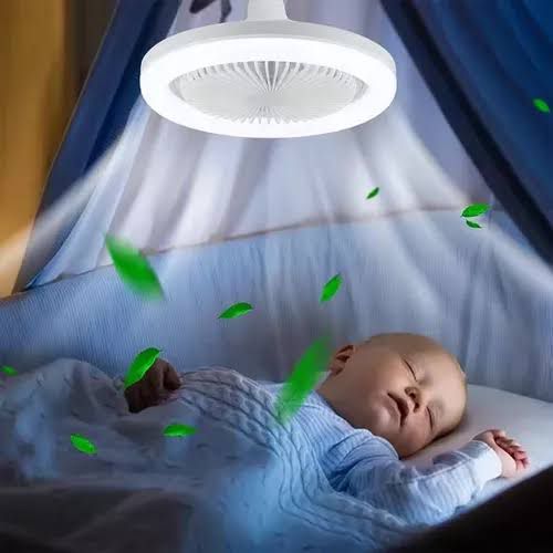 Luminaria de LED com Ventilador (Compre 1 Leve 2) Meu Lar